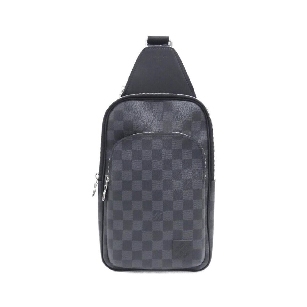 Louis Vuitton Damier Graphite Black Avenue Sling Bag Shoulder